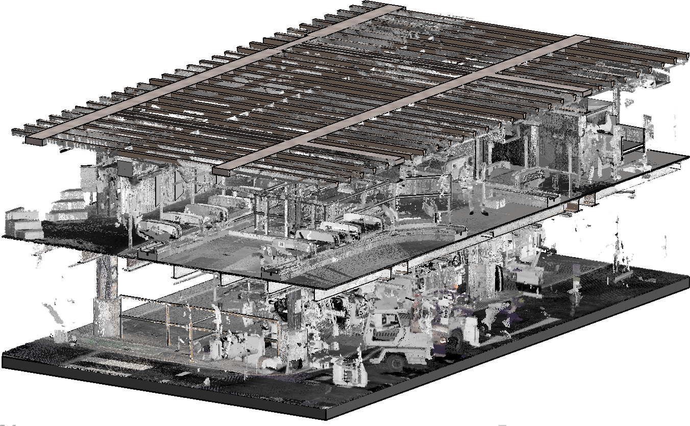 Scanning As Built to 3D BIM